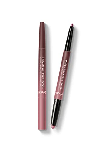 Absolute New York Perfect Pair Lip Duo (Rose Wood)