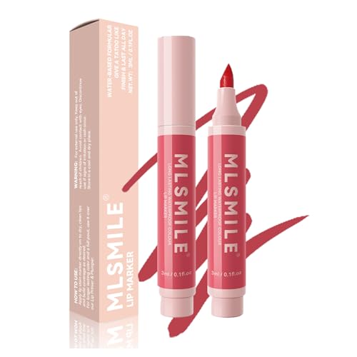 Pink Lip Tint Marker Lip Liner Hydrating And Waterproof Formula,